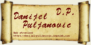 Danijel Puljanović vizit kartica